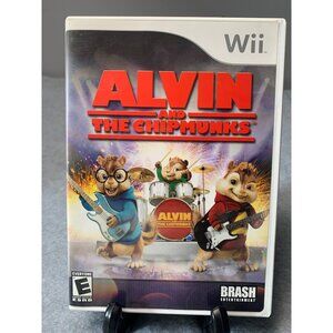 Alvin And The Chipmunks Wii Game Complete 2008 Manual & Case